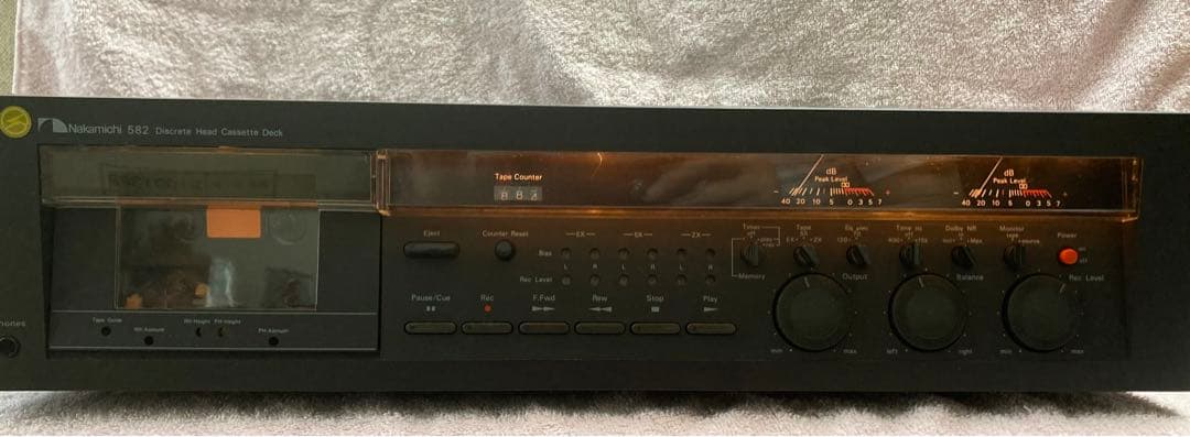 ⭐️動作OK! Nakamichi カセットデッキ　582