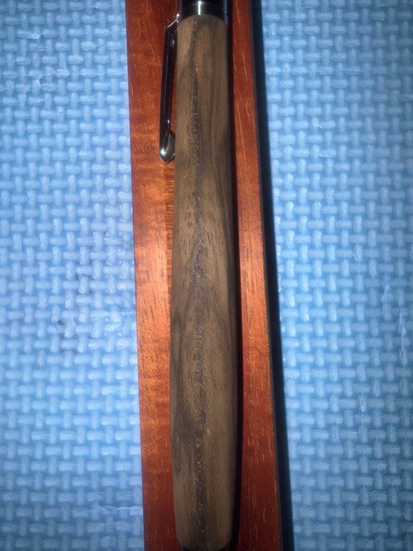 工房楔　黒柿孔雀杢　ペンシル