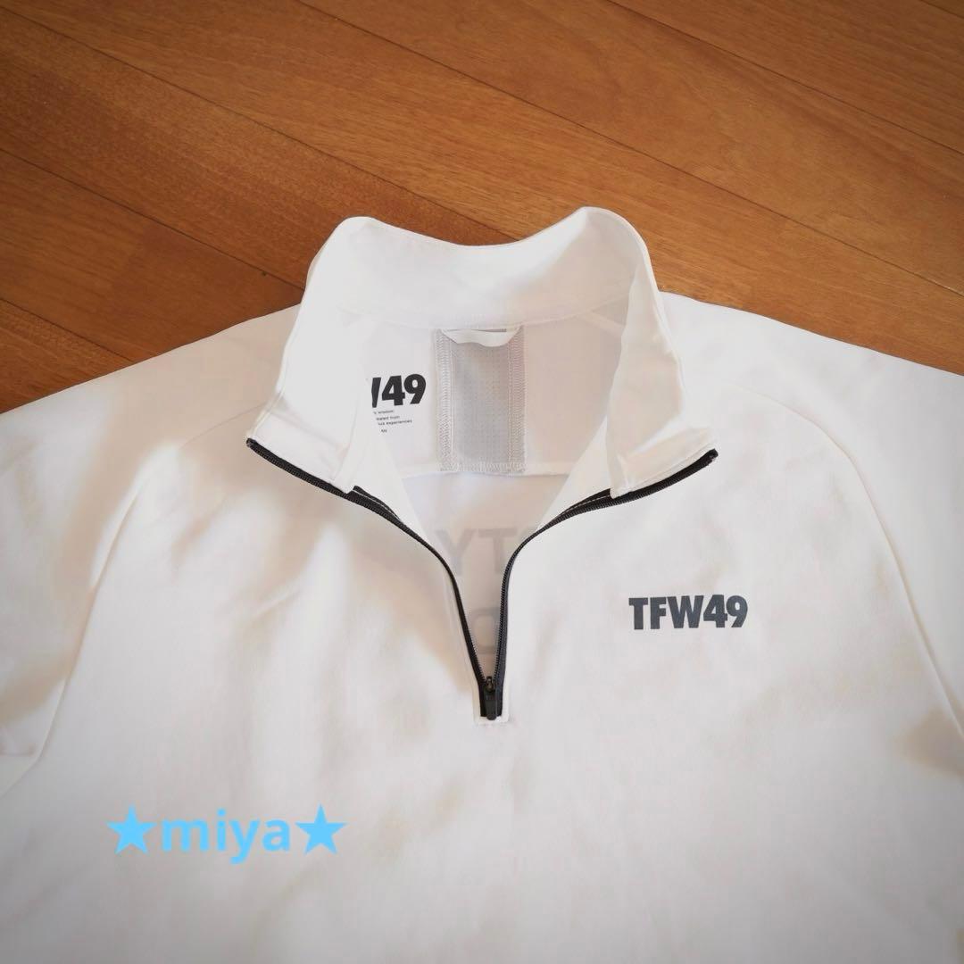 【定価2.5万】TFW49 / MOCK NECK HALF ZIP ゴルフ