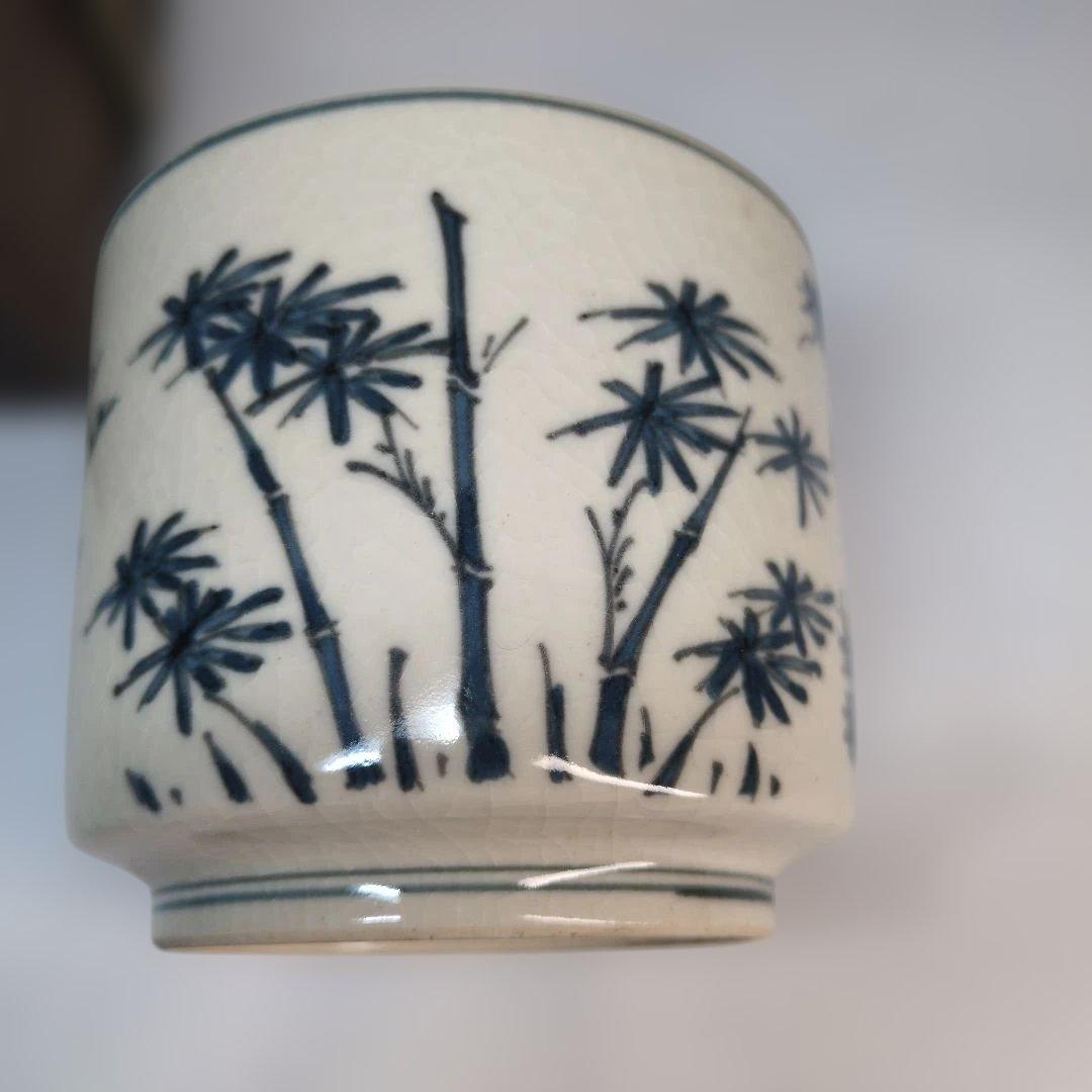 染付　鳳凰　茶道具　火入　灰器　茶碗　伊万里　古伊万里　青花　骨董　古玩