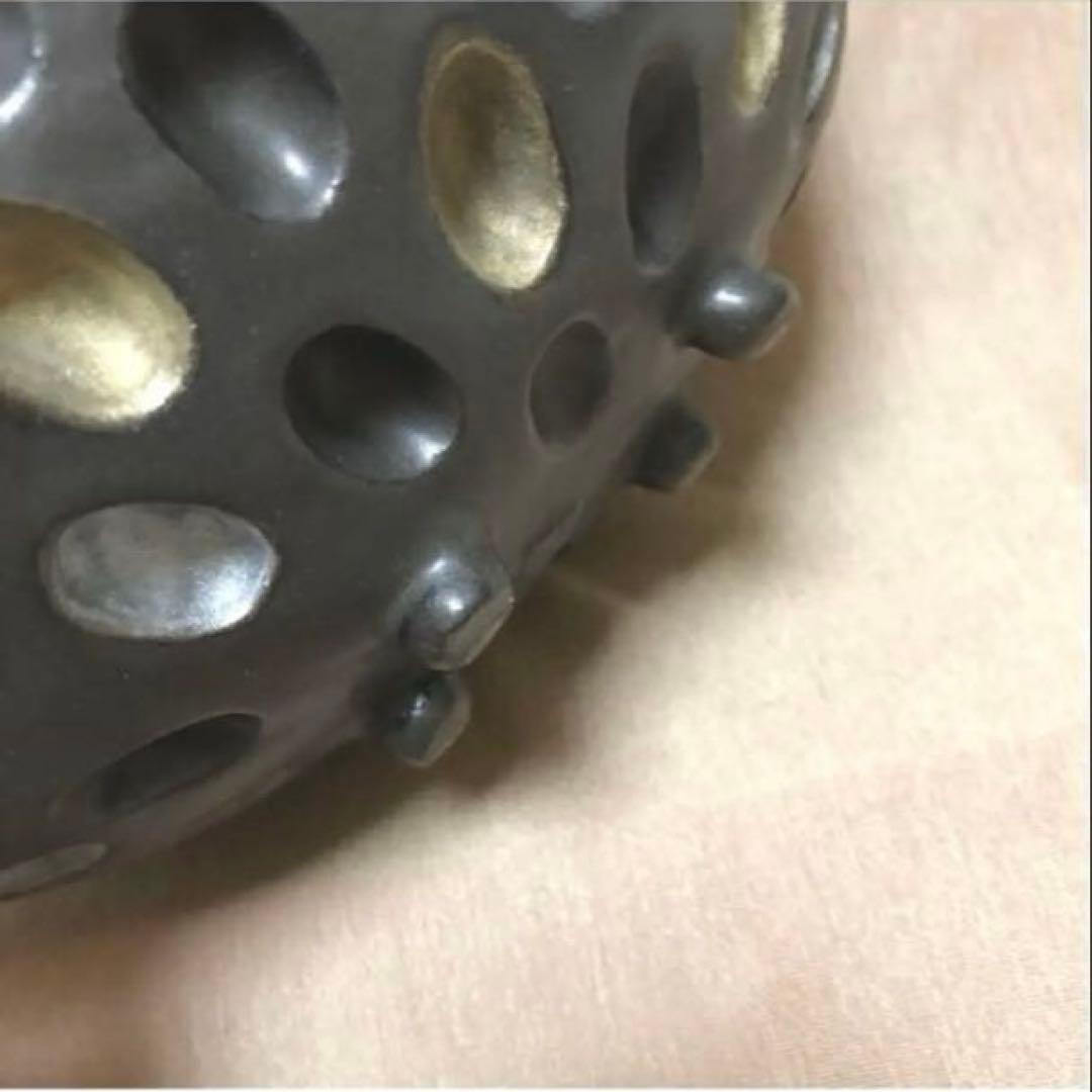 和モダン　作家　個性的　アート　盛り皿　器　鉢　フラワーベース　花器