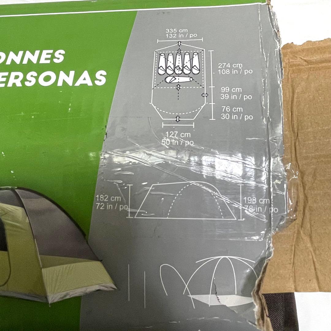 【新品】TIMBER RIDGE ティンバーリッジ 2ルームテント 6人用