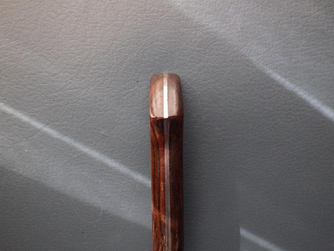 日本橋/木屋49層墨流スーパーゴールド粉末鋼包丁★黒檀柄★ダマスカス