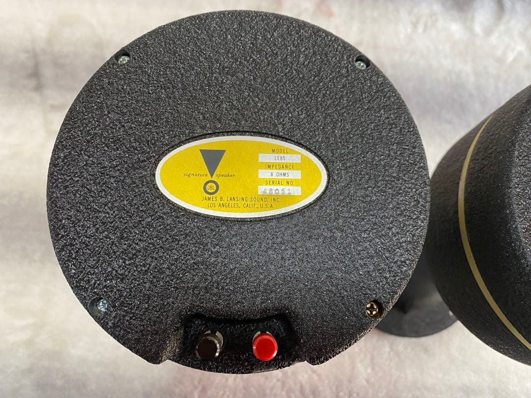 スピーカースタンド 黒 JBL LE85 H91 ペア