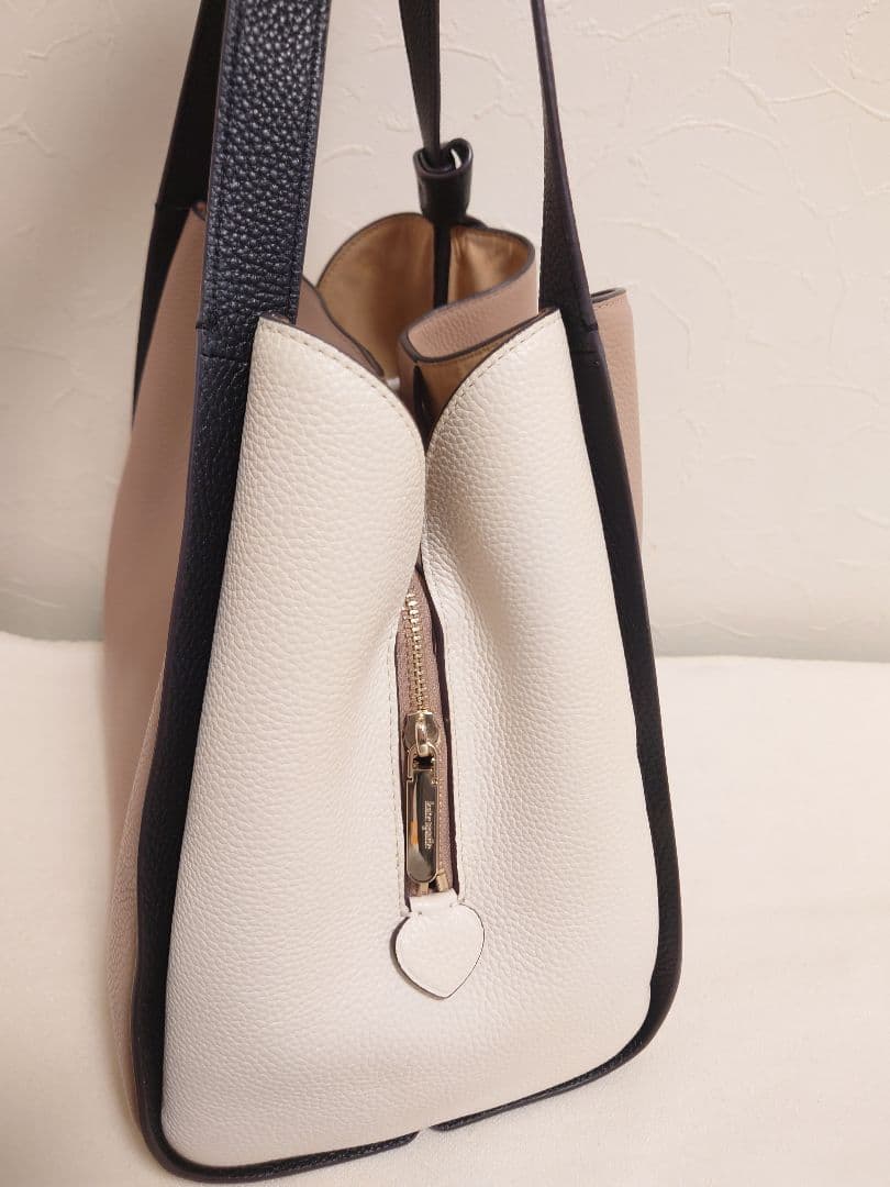 kate spade ノット カラーブロック ラージ ショルダーバッグ