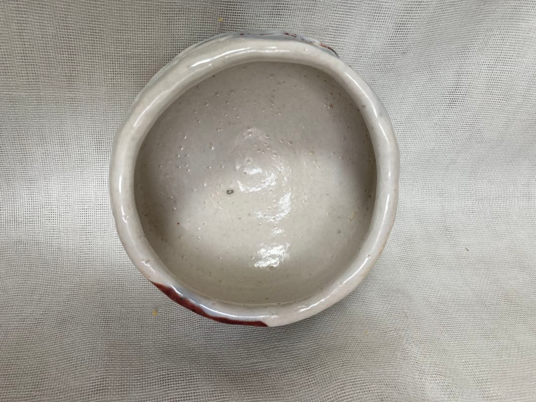 木戸貞昭／箱付絵志野茶碗／A68