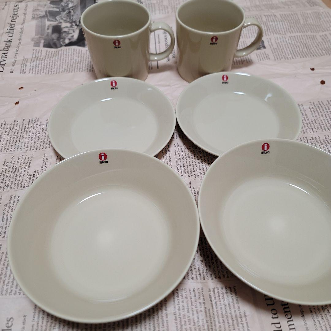 食器  Teema&Tiimi linen 6SET