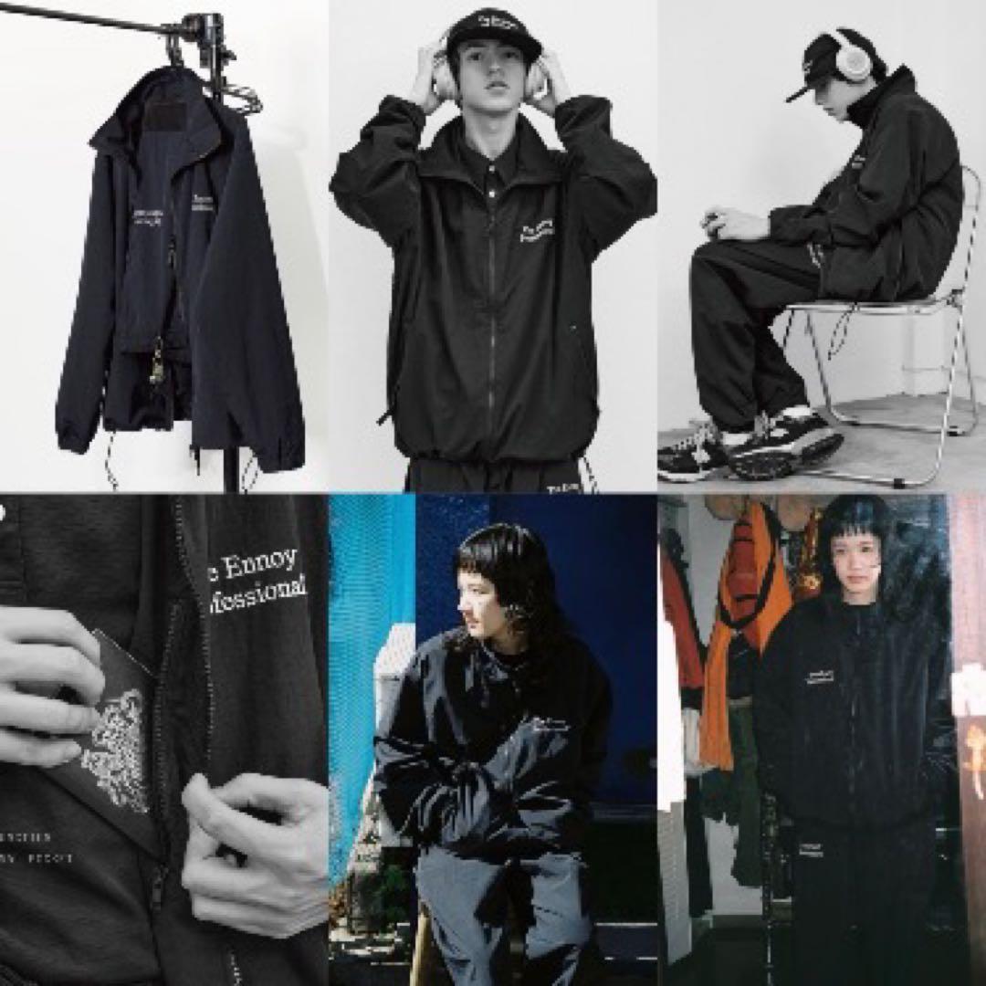 ennoy シャカシャカ NYLON TRACK SUIT セットアップ