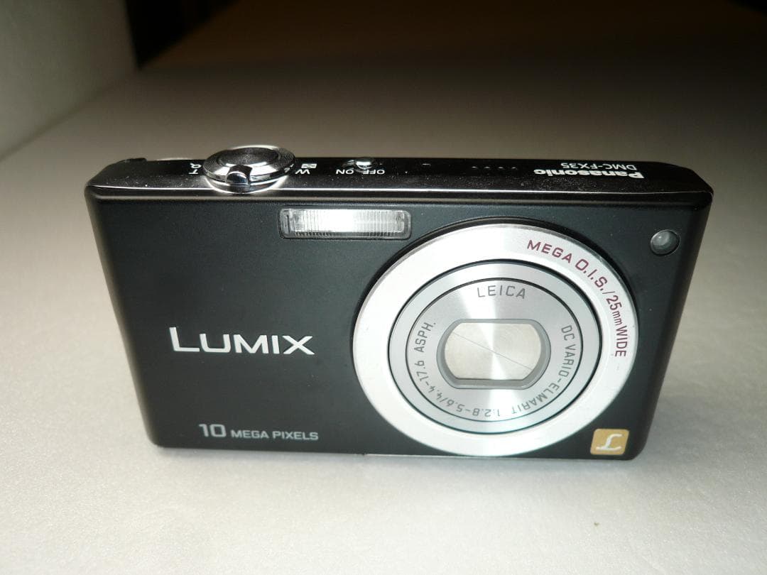 LUMIX★DMC-FX35⚠️必読有⭕️安心の実働品★光学４倍★1010万画素