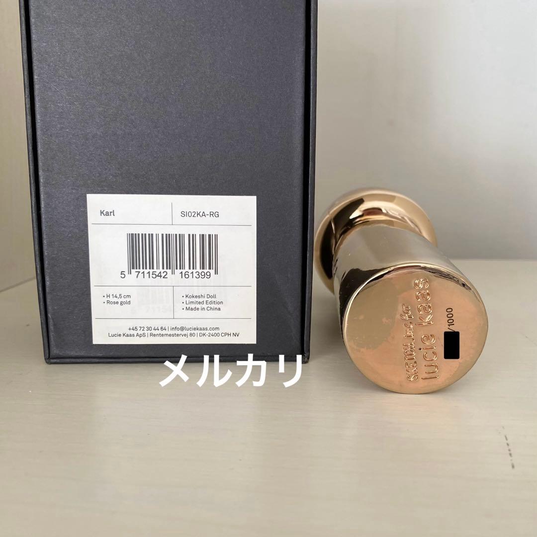 限定品LUCIE KAAS/Kokeshi doll/カール
