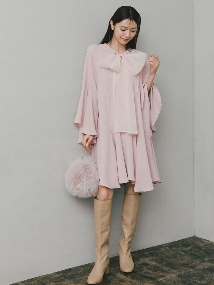 セルフォードビッグリボンワンピース36