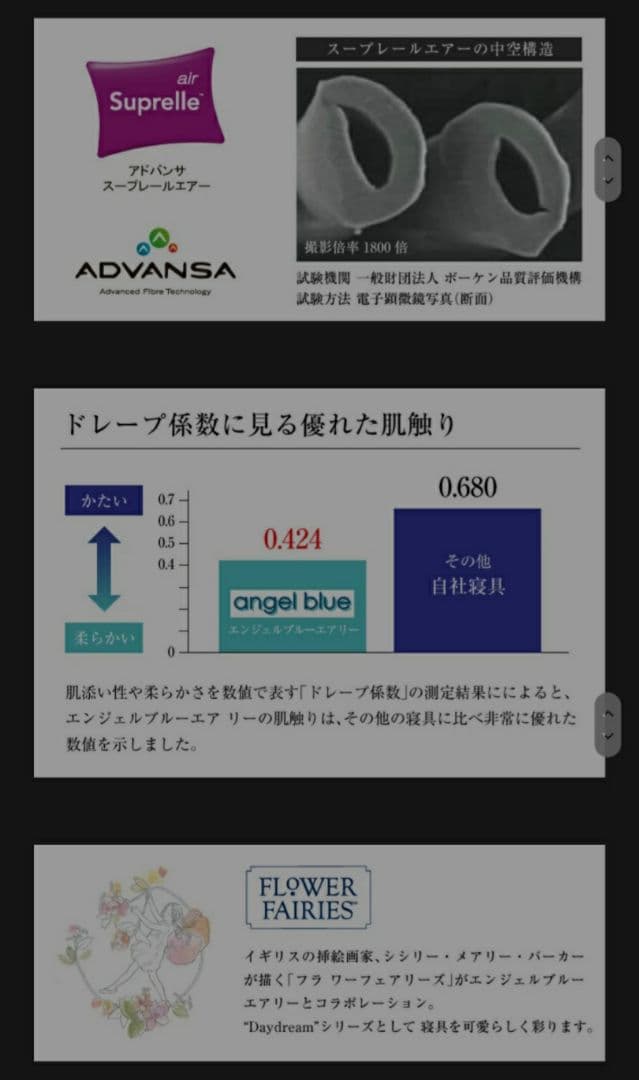 【新品未使用】danfill 羽毛布団 190×210