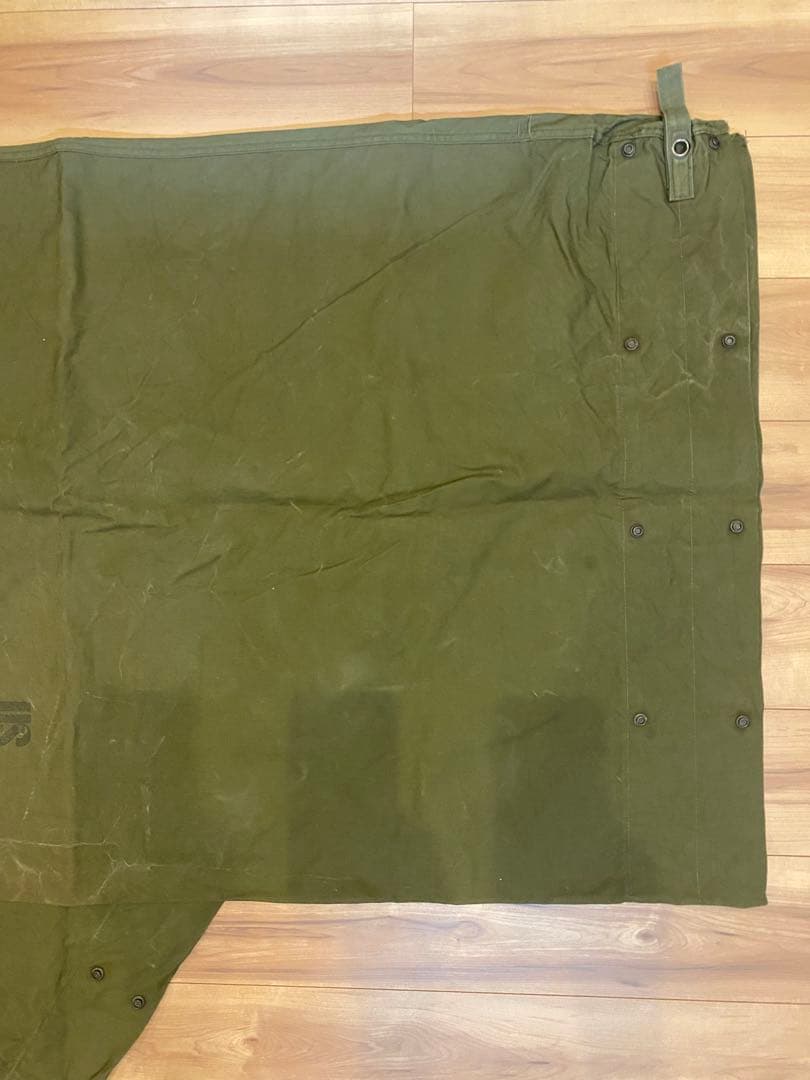 軍幕　米軍　USパップテント シェルターハーフ　89年会計　幕2枚　状態◎