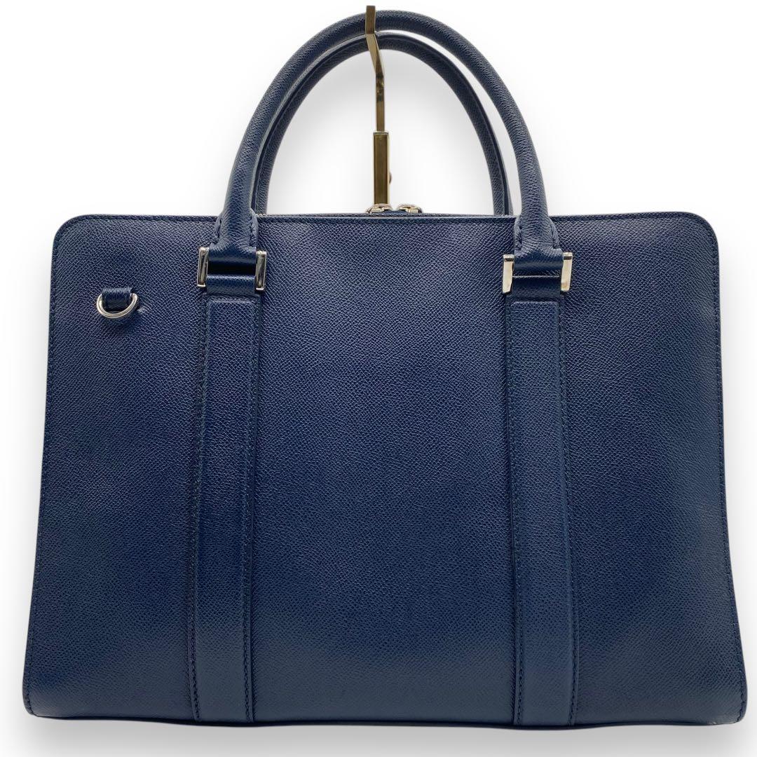 極美品■ブルガリ ブルガリマン 2way　ビジネスバッグ　ショルダーストラップ付