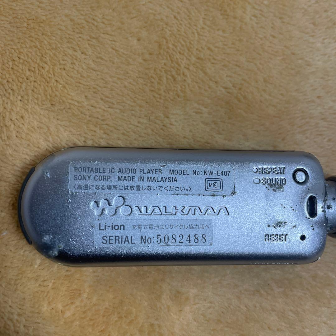 SONY ウォークマン NW-E407（イヤホン付き）