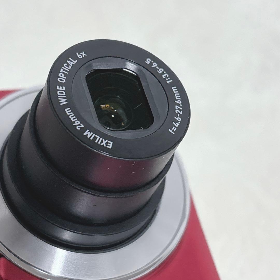 【人気】CASIO カシオ EXILIM EX-Z880 レッド デジカメ