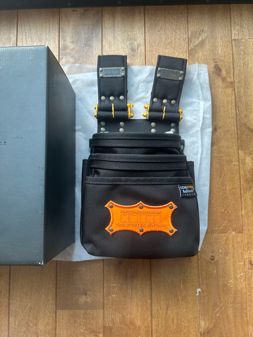 Knicks 腰袋　BA-301DDX 限定色オレンジ