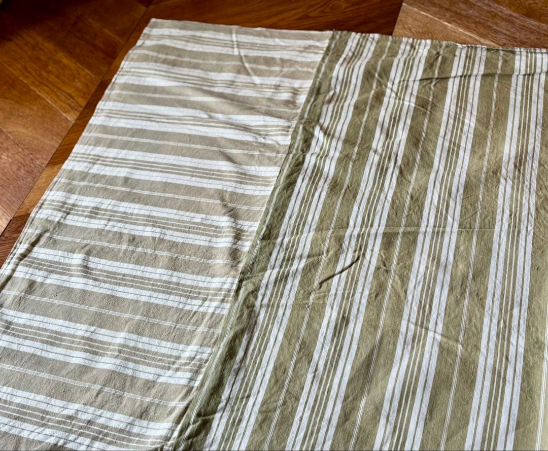 フランスアンティーク トワルドマトラ 大判 266×190cm ソファカバー等に