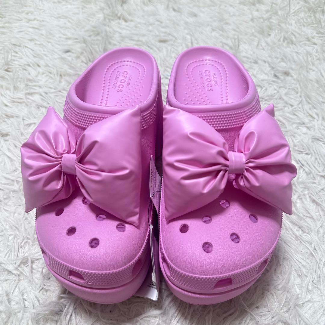 希少レア新品未使用タグ付きクロックス サイレンボウクロッグ W9 25cm