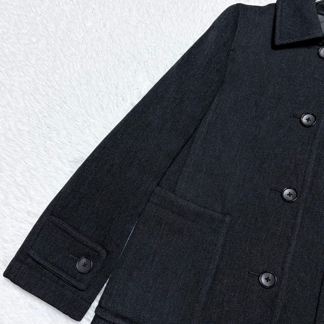 MHL. マーガレットハウエル ウール ハーフ コート 上品 高級 オフィス