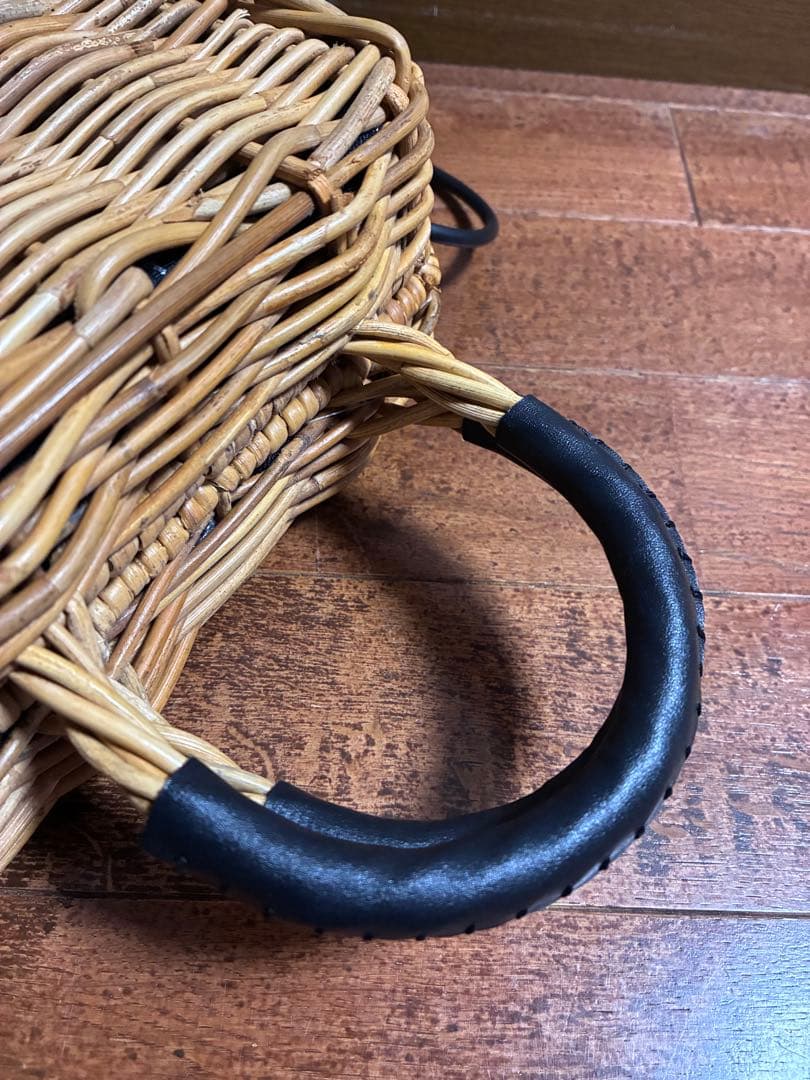 plein de bonnes choses かごバッグ 天然草木 アラログ