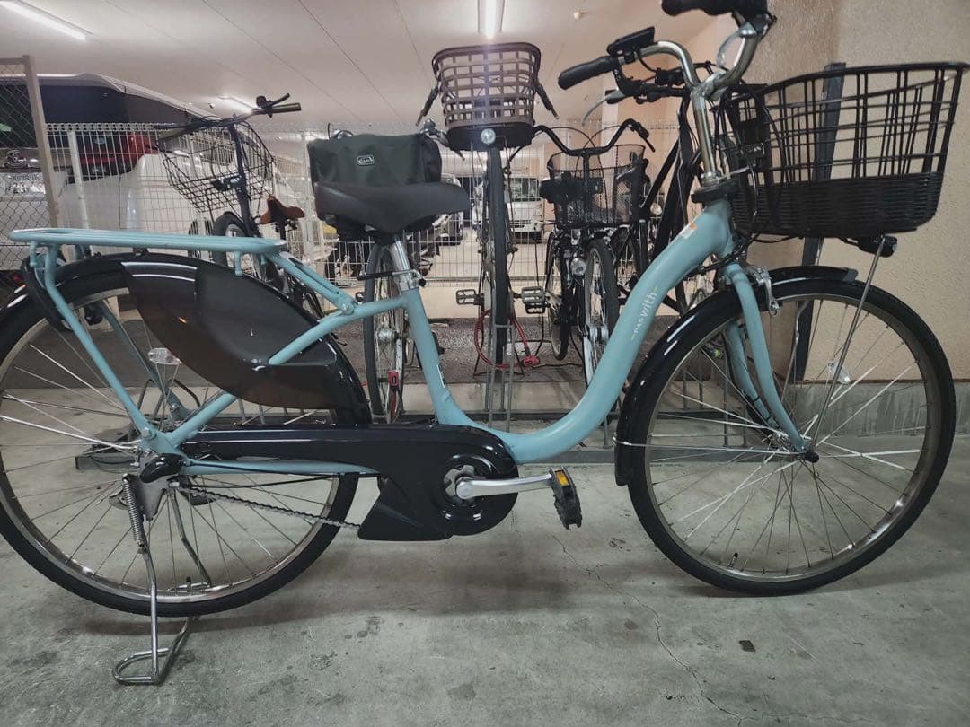 美品電動アシスト自転車 ヤマハ２０２５年モデル 15.8ahバッテリー