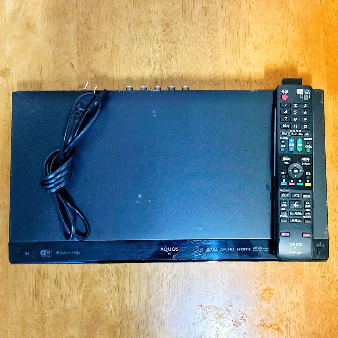 SHARP シャープ　ブルーレイレコーダー HDD 500GB 2チューナー