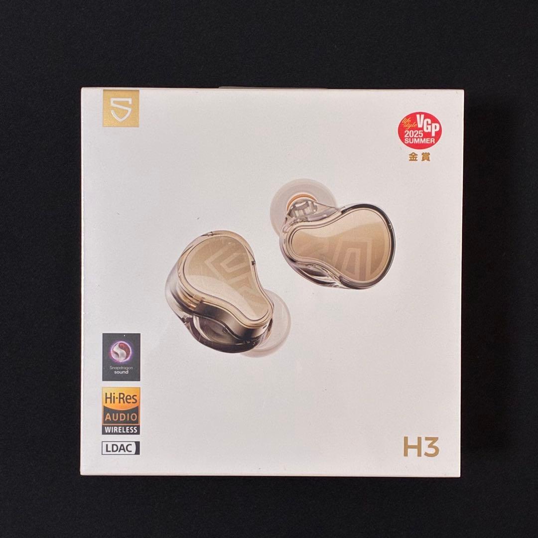 【新品未開封】SOUNDPEATS H3 ワイヤレスイヤホン