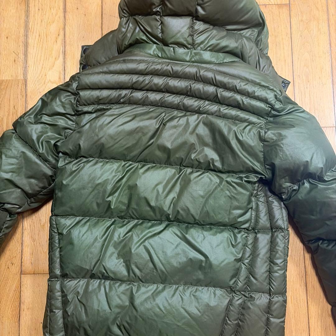 TATRAS フード付きダウンジャケット オリーブグリーン