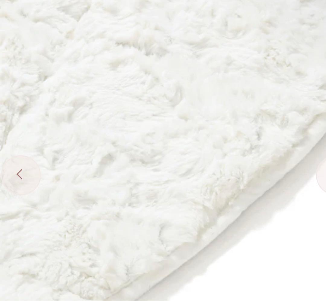 Francfranc こたつ敷布団 こたつ布団カバー ホワイト【2点セット】