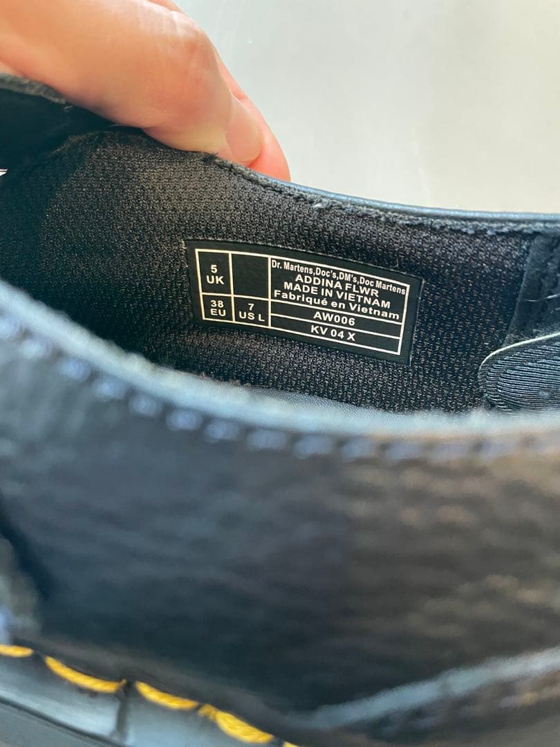 【最終値下げ】Dr.Martens アディナ フラワー メリー ジェーン