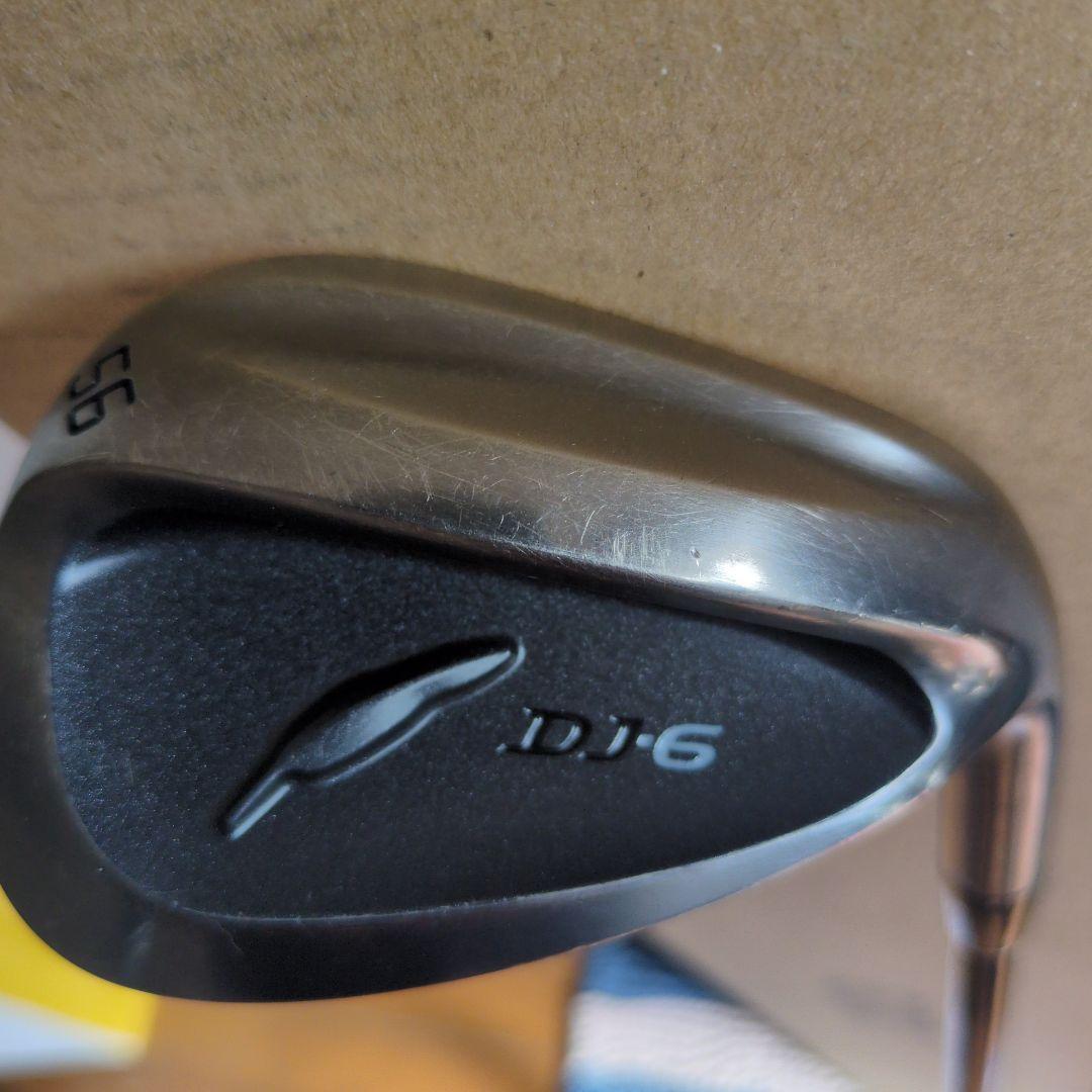 ね*こ様 フォーティーンDJ6ウェッジ５６°ブラックエディションDS91wBKシ