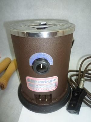 美品　タキイ和裁電化鏝　和裁コテ　和裁こて　タキイ製　鏝２本付