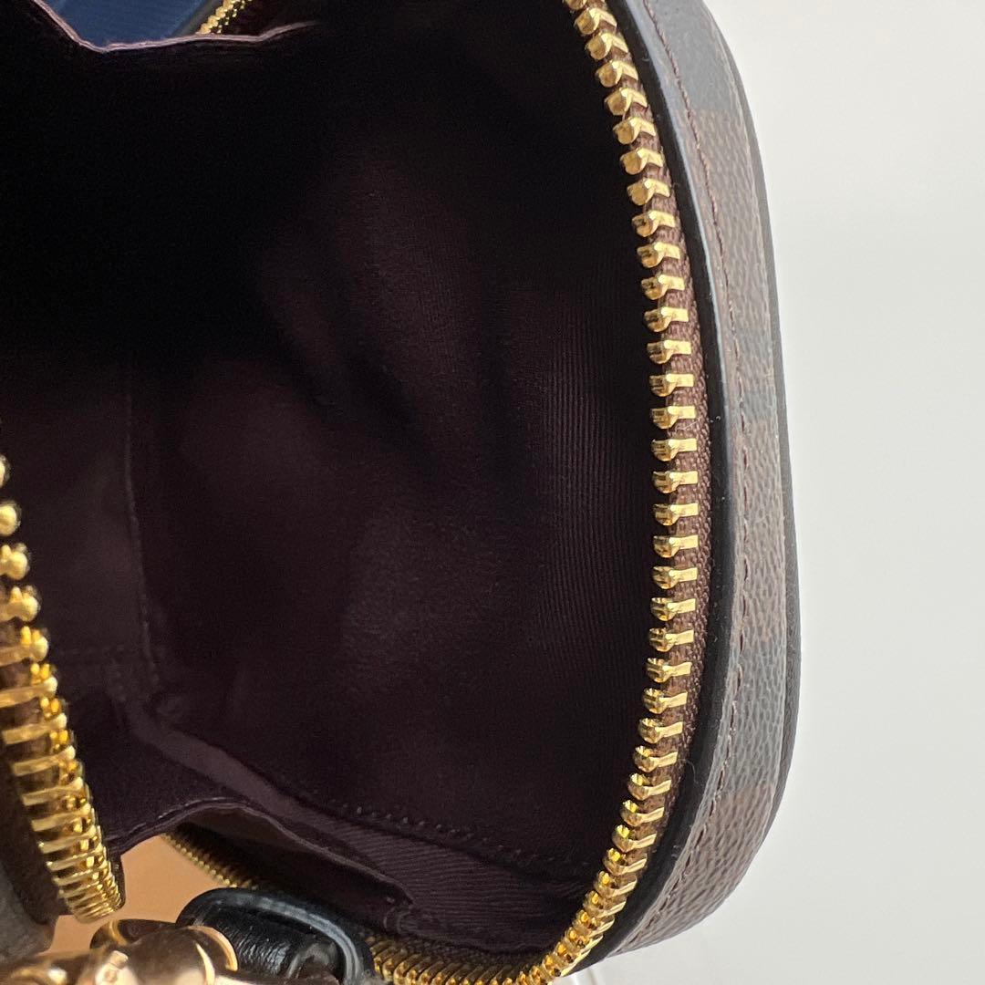 COACH ショルダーバッグ ダークブラウン