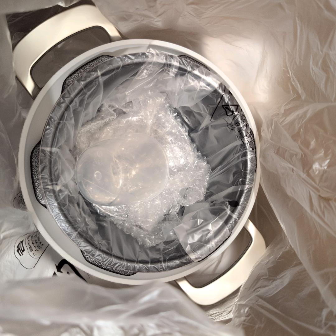 【新品・未使用】Re・De Pot 電気圧力鍋　2L ホワイト　リデポット