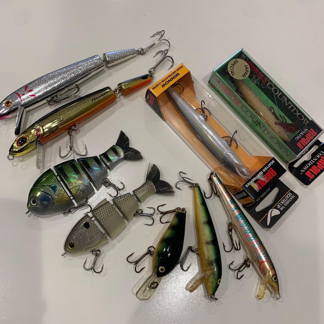 専用！ プラノ　防水タックルボックス　アメリカンルアー　バス釣り引退セット