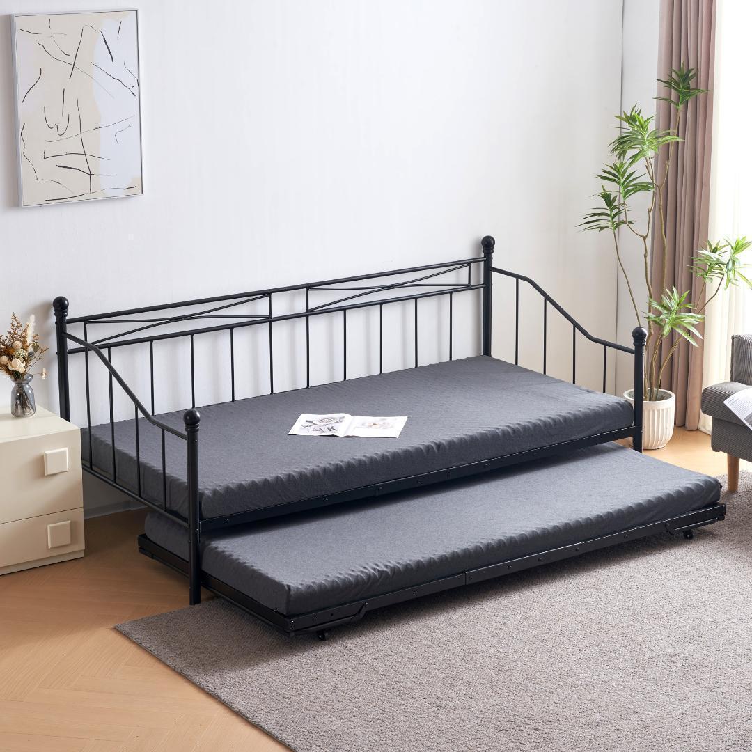 親子ベッド 二段ベッドパイプベッド シングルディベッド 収納 北欧風おしゃれ耐震