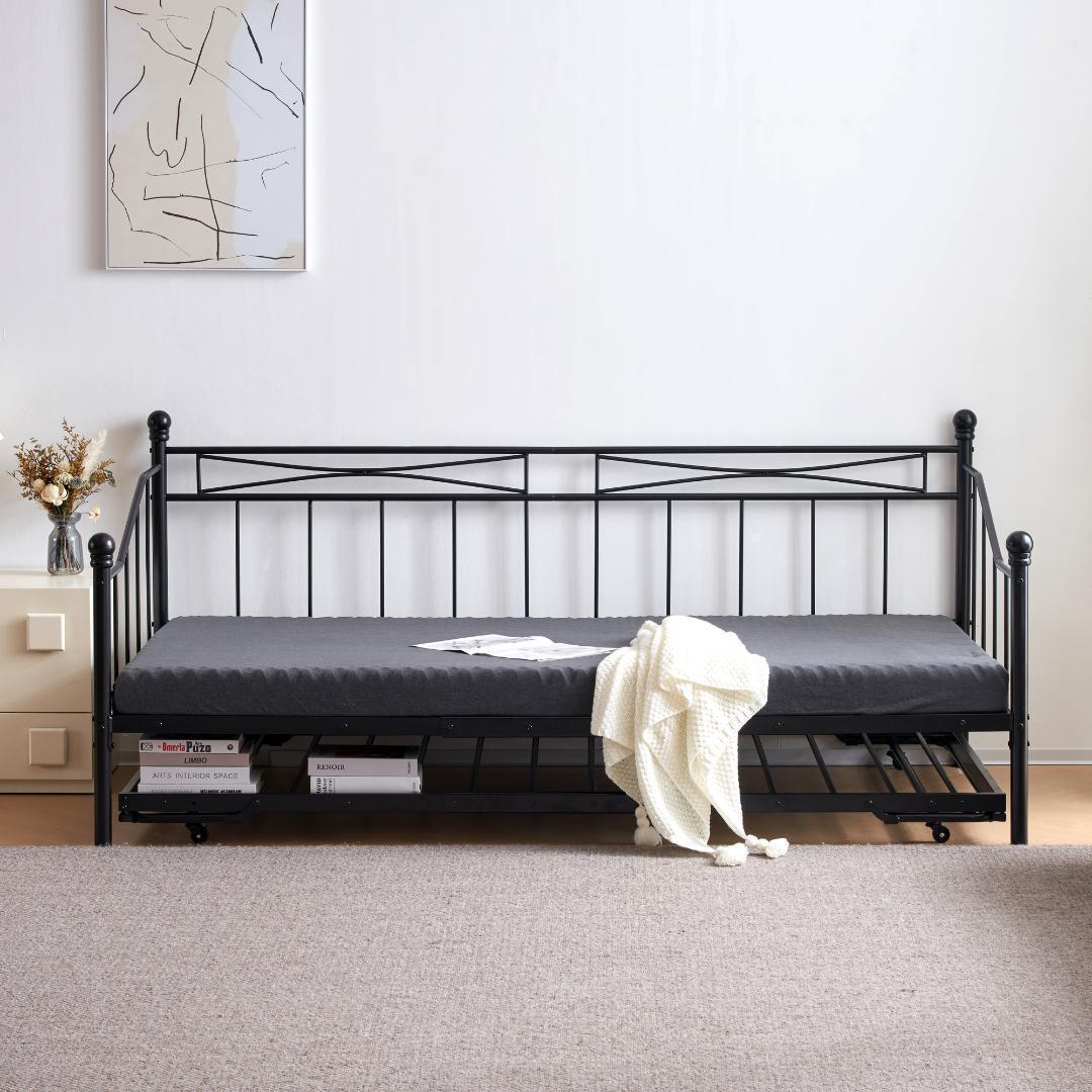 親子ベッド 二段ベッドパイプベッド シングルディベッド 収納 北欧風おしゃれ耐震