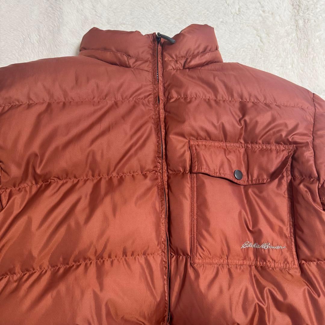 美品Eddie Bauer EB650肉厚リバーシブルダウンジャケットメンズL