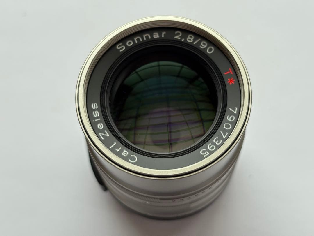 【極上】 Carl Zeiss T* Sonnar 2.8/90 単焦点レンズ