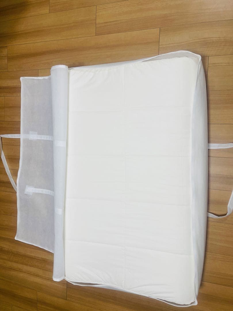 無印良品 羊毛ポリエステルパッド固わた敷ふとんS 　100×210cm