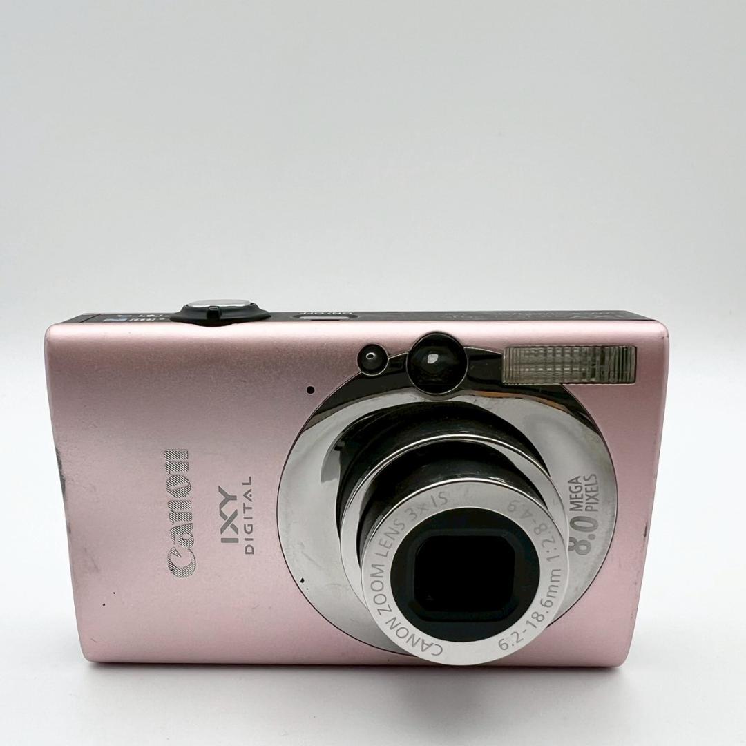 【完動品】Canon IXY 20 IS コンデジ ピンク 動作確認済