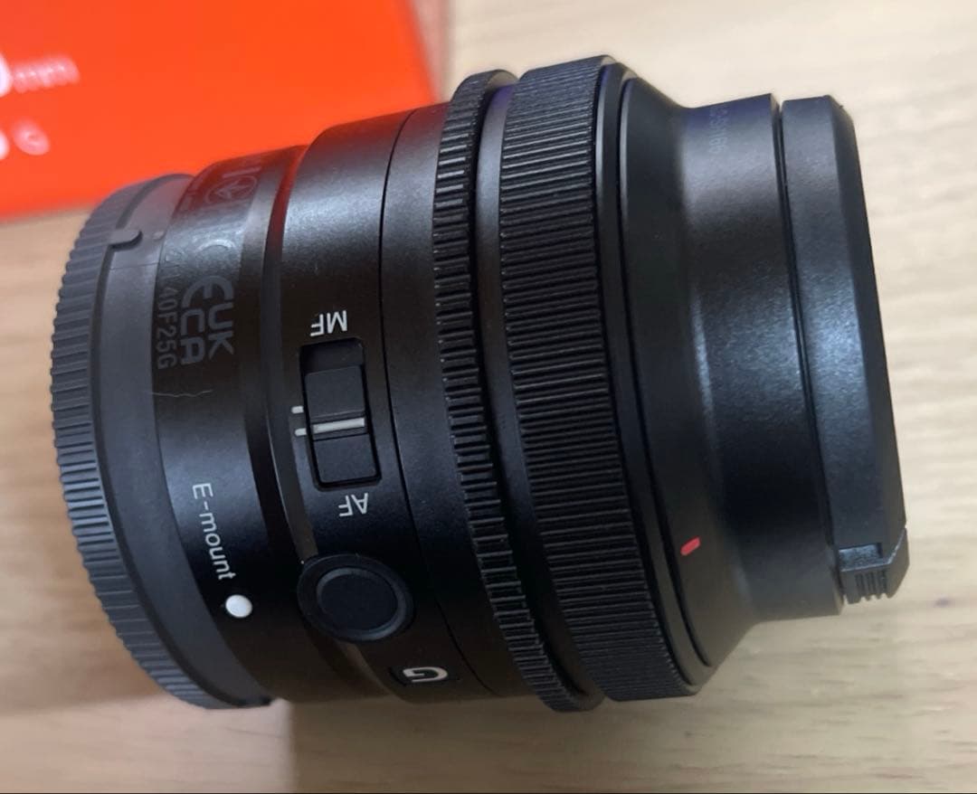 SEL40F25G SONY FE 40mm F2.5 G 単焦点レンズ
