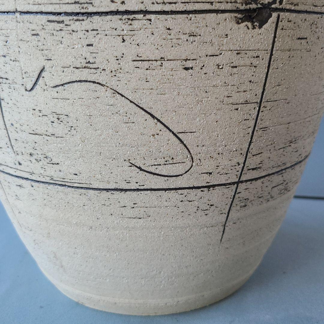 信楽焼 傘立て 白化粧 高さ４５cm