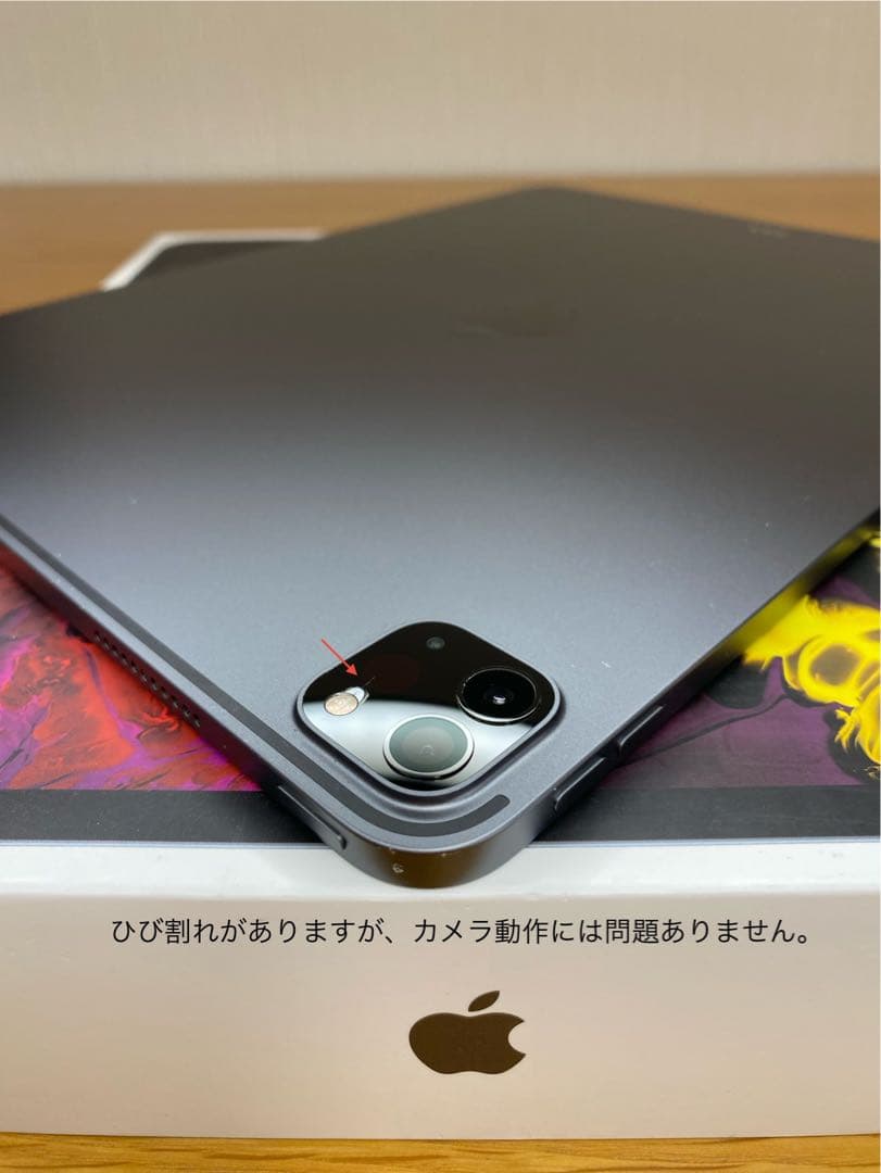 iPad Pro 第5世代　電池良好 iPad本体　難あり