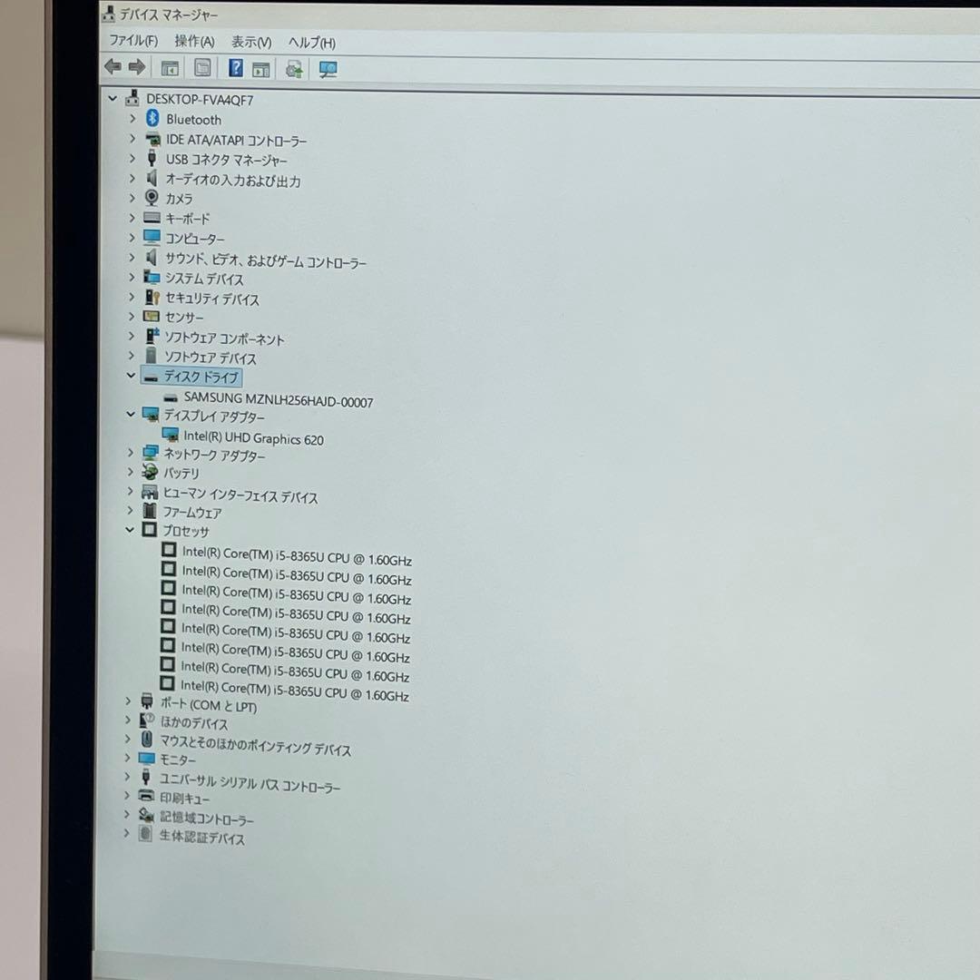 Windowsノート本体 #914 2in1 PANASONIC CF-QV8 i5-8365U 8Gb