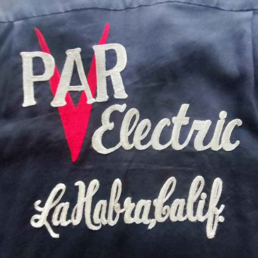 StyleEyes★バックチェーンステッチ★レーヨンボーリングシャツ★美品★M