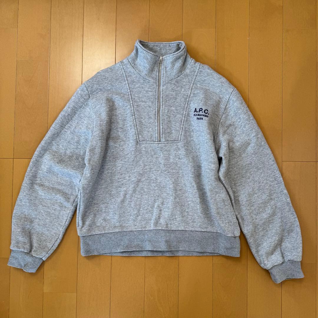 A.P.C. フリークスストア　ハーフジップ　スウェット