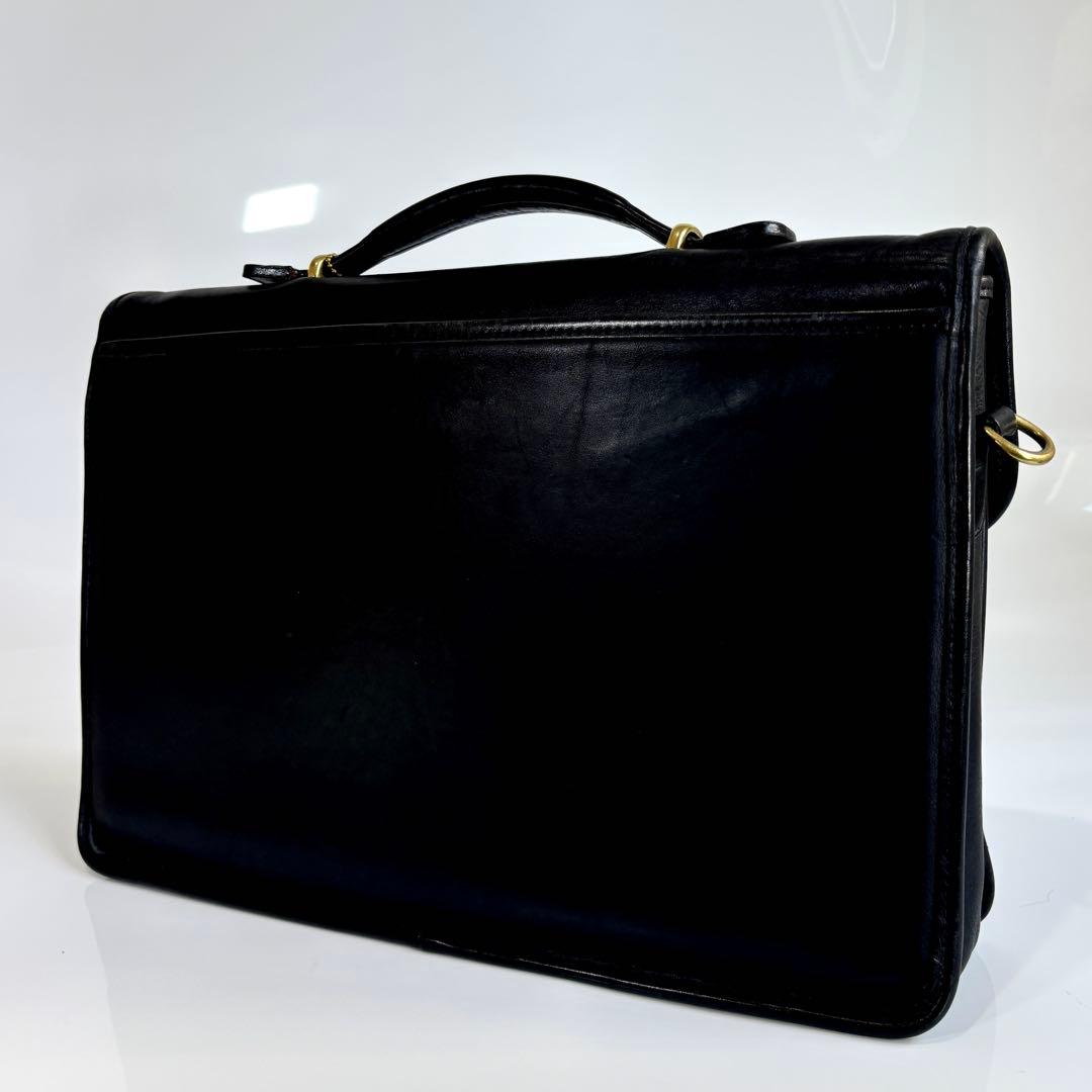 美品 COACH コーチ オールドコーチ レザー 2WAY ビジネスバッグ