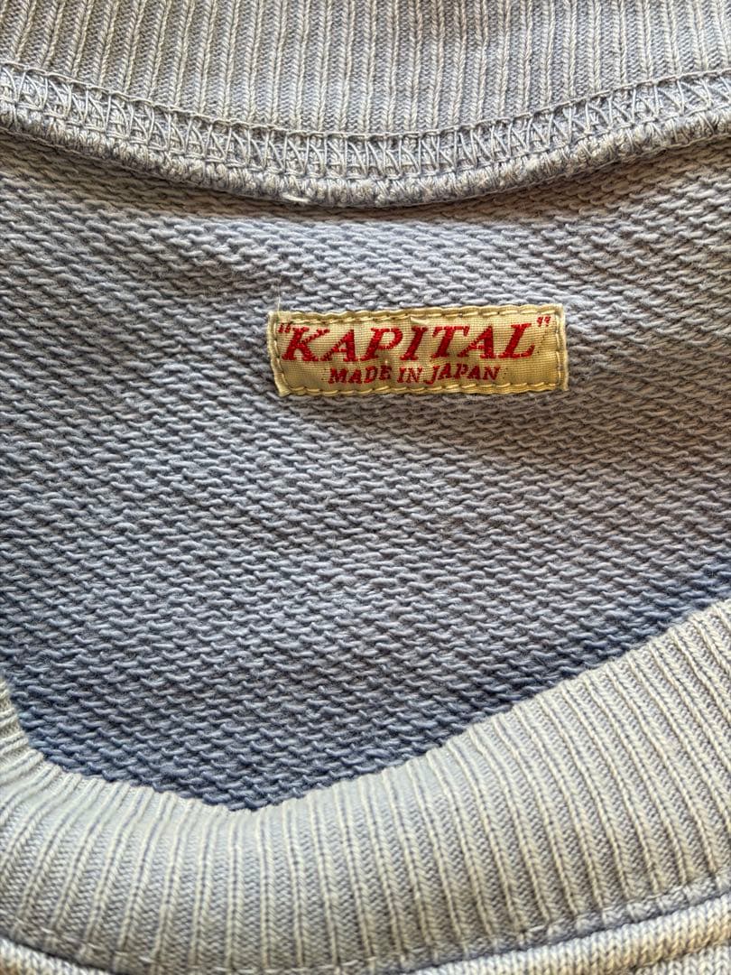 KAPITAL スウェット　sweat shirt size：5